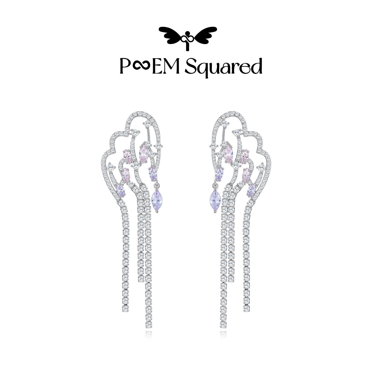 Falling Plume Earring