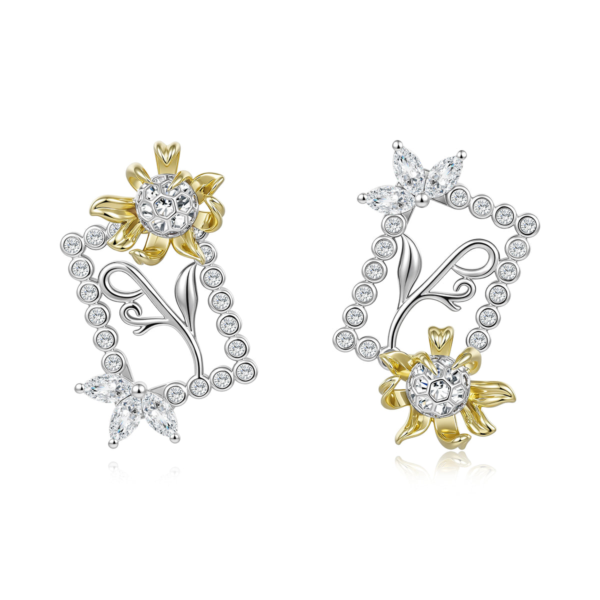 Pyrothorn Frame Earrings