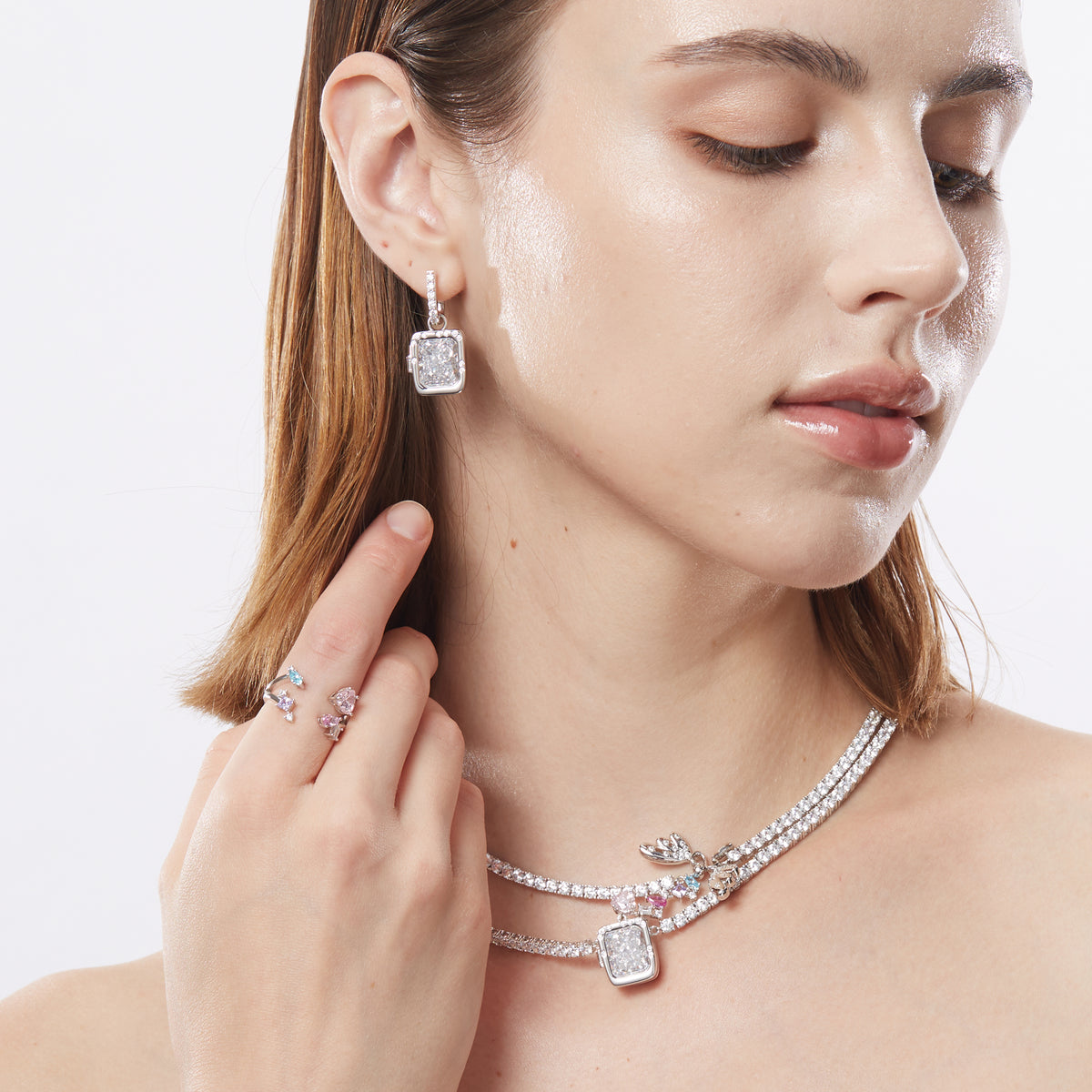Magic Box Earring