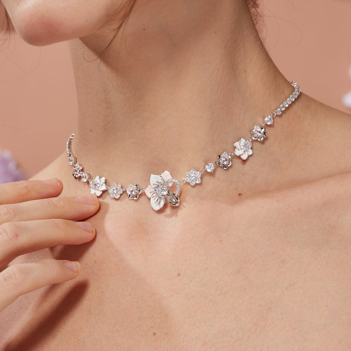 Dream Whisper Flower 3rd Necklace