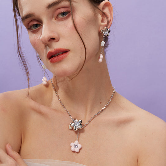 Floral Sigil  Necklace