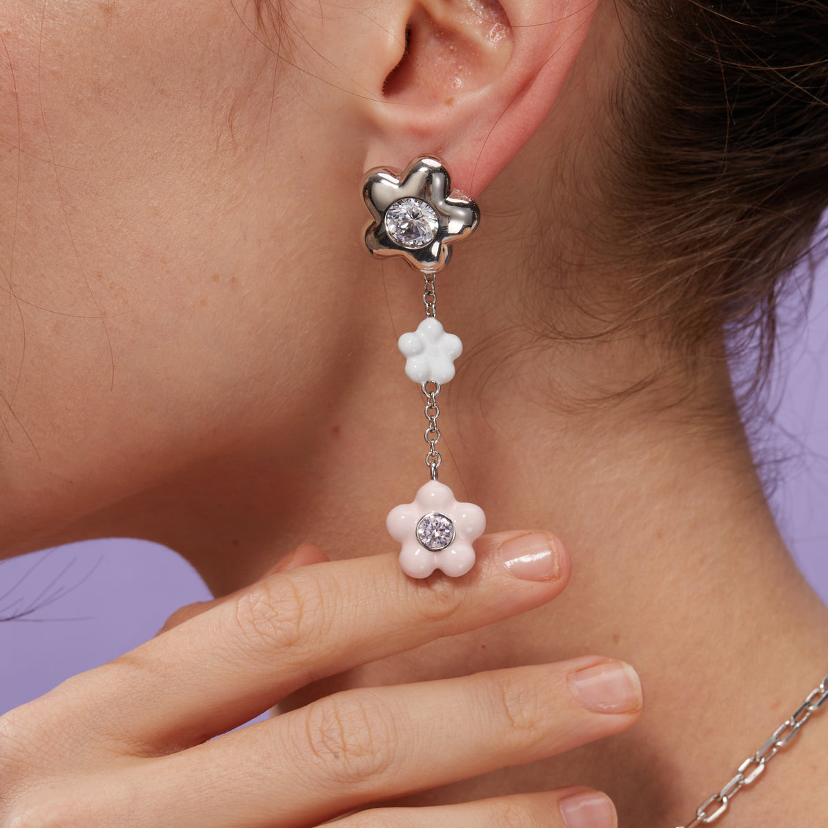 Floral Sigil  Earring