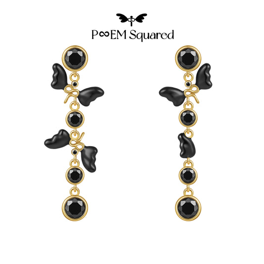NoirElf Tassel Earrings